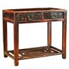 Image 1 : Chinese Elm Wood Table Qing