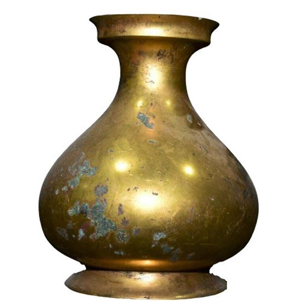 Chinese Gilt Bronze Vase Ming Dynasty