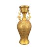 Image 1 : Chinese Gilt Bronze Vase Qing Dynasty