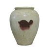 Image 1 : Chinese White And Red Porcelain Jar Yuan Dynasty