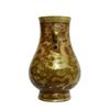 Image 2 : Chinese Teadust Gilt Porcelain Vase Qianlong