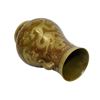 Image 3 : Chinese Teadust Gilt Porcelain Vase Qianlong