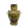 Image 1 : Chinese Teadust Gilt Porcelain Vase Qianlong Mark