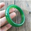 Image 4 : Chinese Natural Green Jade Bangle