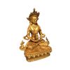 Image 2 : Chinese Gilt Bronze Buddha Figure Qing Dynasty