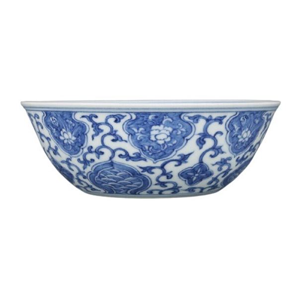 Chinese Blue and White Porcelain Bowl Chenghua Mark