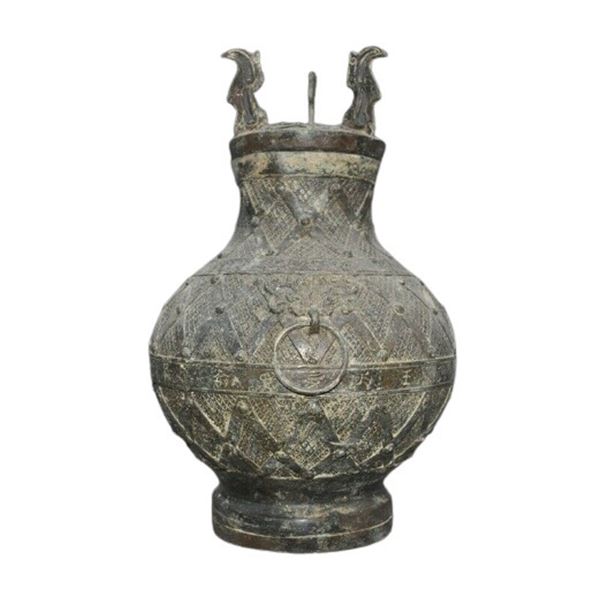 Chinese Bronze Jar Pot Ming Dynasty