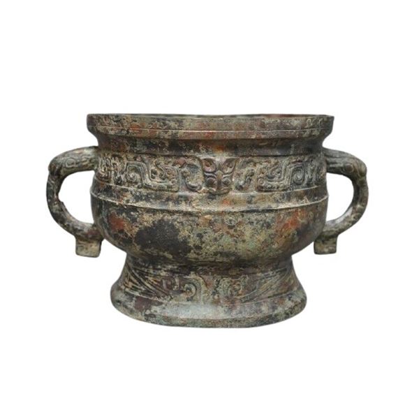 Chinese Bronze Incense Burner Censer Ming Dynasty