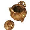 Image 3 : Chinese Gilt Bronze Incense Burner Censer Qianlong Mark