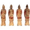 Image 1 : Chinese Pottery Terracotta Army Statue Set Tang Dynasty