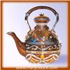 Image 1 : Tea Kettle Box Swarovski Crystals Gold Jewelry NEW