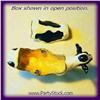 Image 1 : Cow Box Swarovski Crystals Gold Trinket Keepsake Jewelry