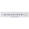 Image 2 : Genuine Amethyst Peridot Tennis Bracelet NEW