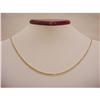 Image 1 : 14K SOLID GOLD 24" ROPE CHAIN 7g NECKLACE 2.5mm