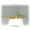 Image 1 : 10K Gold Bangle Bracelet Genuine Diamond YG