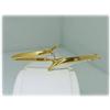 Image 1 : 10K Yellow Gold Bangle Bracelet Real Diamond