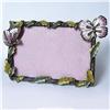 Image 1 : Butterfly Photo Frame Gold Swarovski Crystals 4"X6"