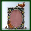 Image 1 : Swarovski Crystals Squirrels Picture Frame 3.5” x 5” Photo