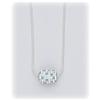 Image 1 : Swarovski Crystals Sterling Silver Heart NECKLACE Charm