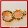 Image 2 : Ladybug Box Swarovski Crystals Art Deco Gold 24K