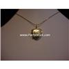 Image 1 : SOLID 14K Gold Italian Heart Locket Necklace 4G