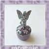Image 1 : Angel Keepsake Box Swarovski Crystals Jewelry Trinket
