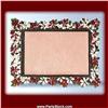 Image 1 : Swarovski Crystals Poinsettia Frame Photo XMas