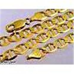 Solid 14K Gold Chain Necklace 20" GUCCI 5g NEW