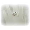 Image 2 : WHITE GOLD I LOVE YOU GENUINE DIAMOND RING New