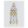 Image 2 : Citrine Necklace Charm Sterling Silver SOLID