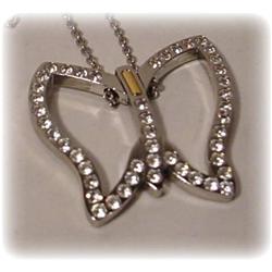 Morellato Stainless Steel Butterfly Necklace 18K Gold