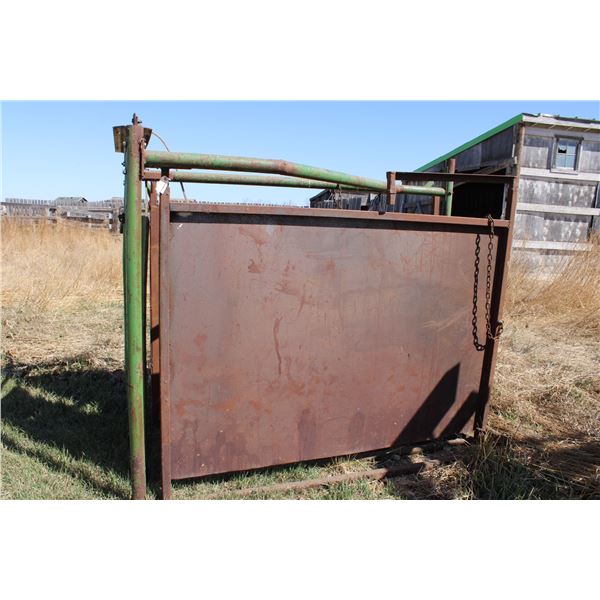 Squeeze Chute with headgate 7'