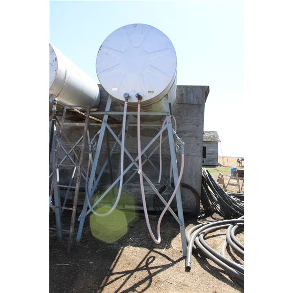 Gasoline Tank & Stand Approx 500 gal