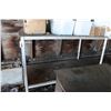 Image 1 : Metal Table no contents 8' x 2' x 42" high