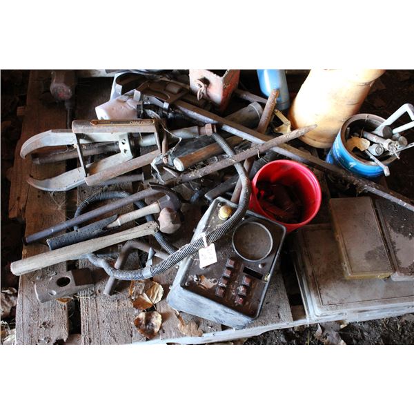 Bench Grinder, Propane related (everything on pallet)