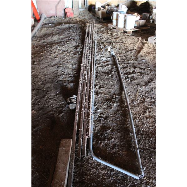 Metal tubing (4) 15'
