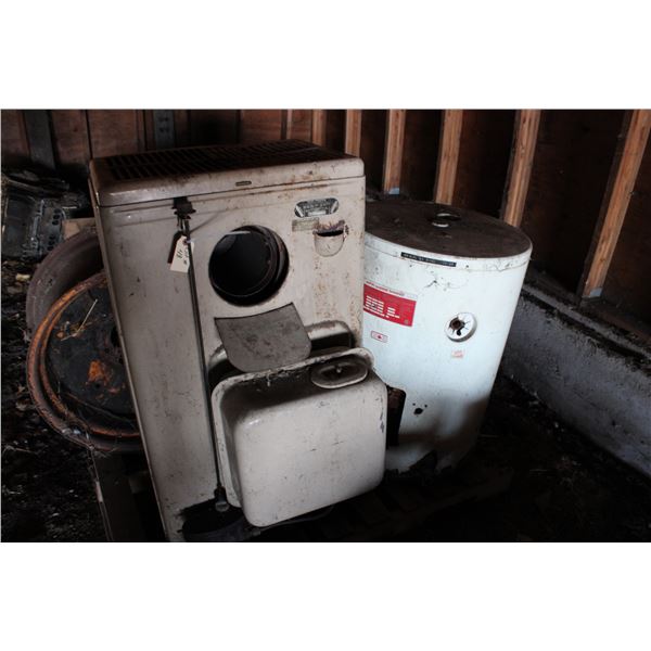 Furnace, water heater, rim