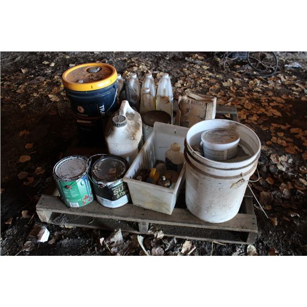 Decis Chemical, Oils etc (everything on pallet)