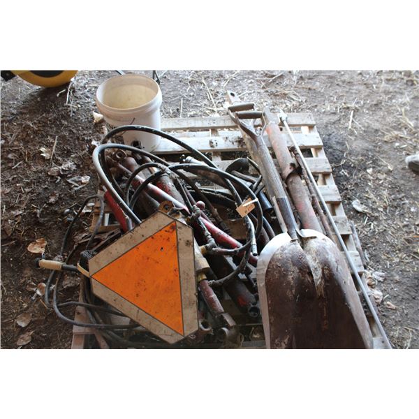 Hydraulic Rams, shovels etc