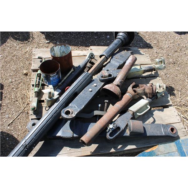 PTO, shafts, 3pth arms etc (everything on pallet)