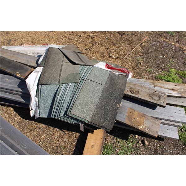 Wooden slabs, Shingles