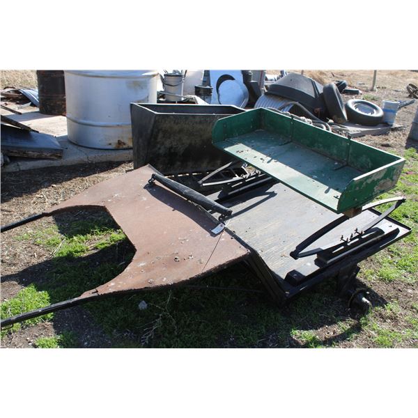 Single Horse Drawn Cart with Tires