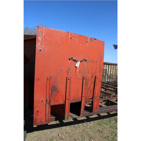 Hopper for back of 3 ton truck