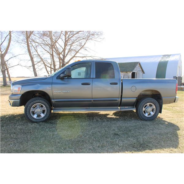2006 Dodge Ram 2500 BigHorn Edition 4x4 Cummins Turbo Diesel 234841 MILES, 24V 3D7KS28C66G288730