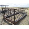 Image 2 : Metal Round Bale Feeder 13' x 6.5'