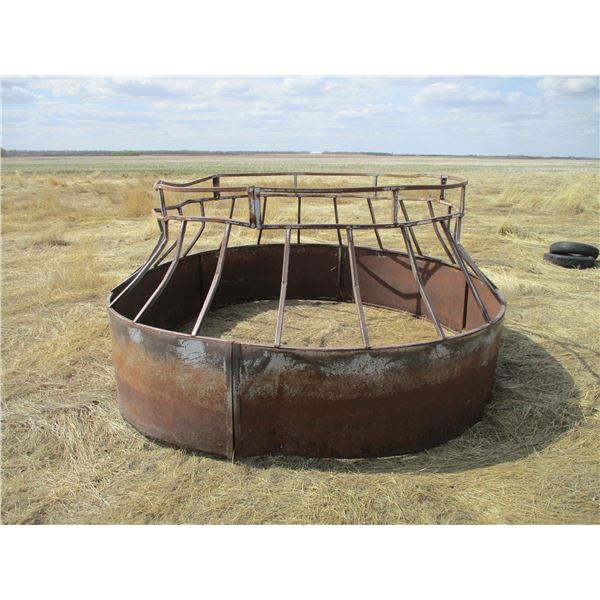 Metal Round Bale Feeder