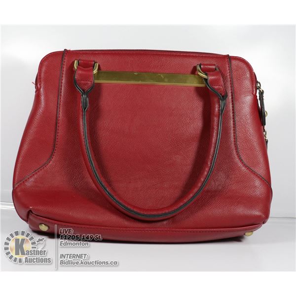 NEW JESSICA BURGUNDY HANDBAG