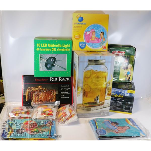 NEW OUTDOOR/CAMPING ITEMS