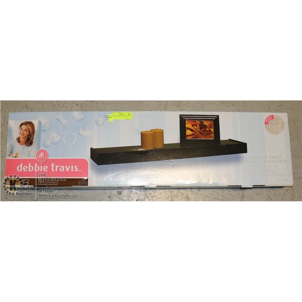 DEBBIE TRAVIS FLOATING SHELF