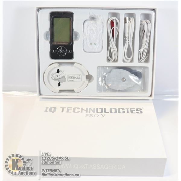 IQ TECHNOLOGIES PRO V MASSAGER TENS MACHINE